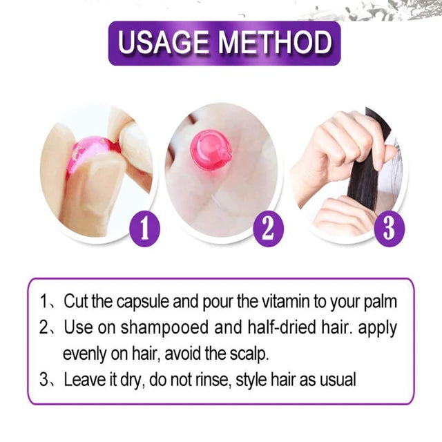 Hair Vitamin Capsule Keratin Complex
