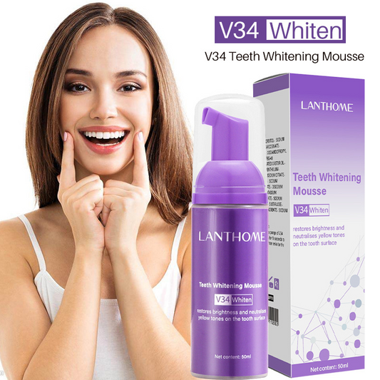 Teeth Whitening Purple Mousse
