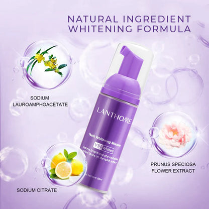 Teeth Whitening Purple Mousse